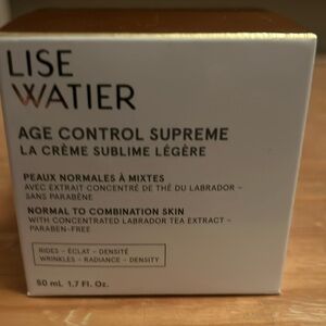 Cream age control supreme light 
Lise Watier 
50ml